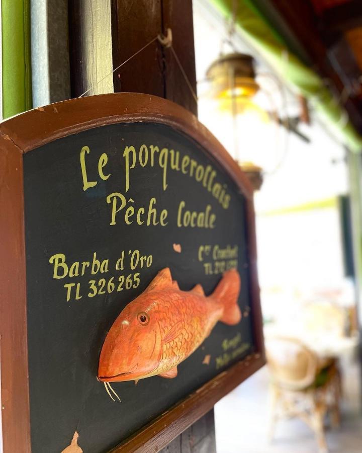 Hotel Le Porquerollais 波克罗勒岛 外观 照片